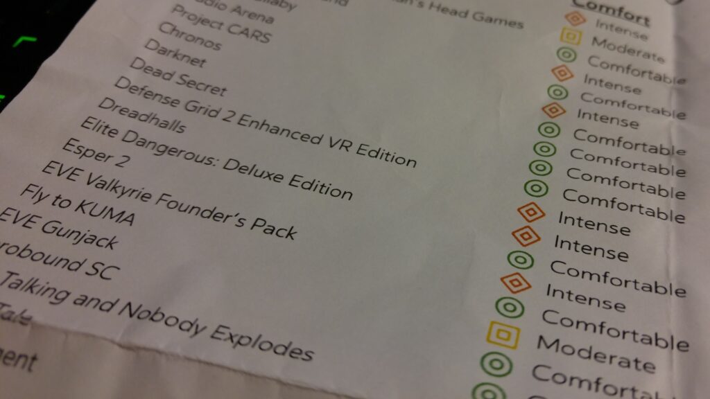 Oculus gives Rift games a ‘barf-o-meter’ rating