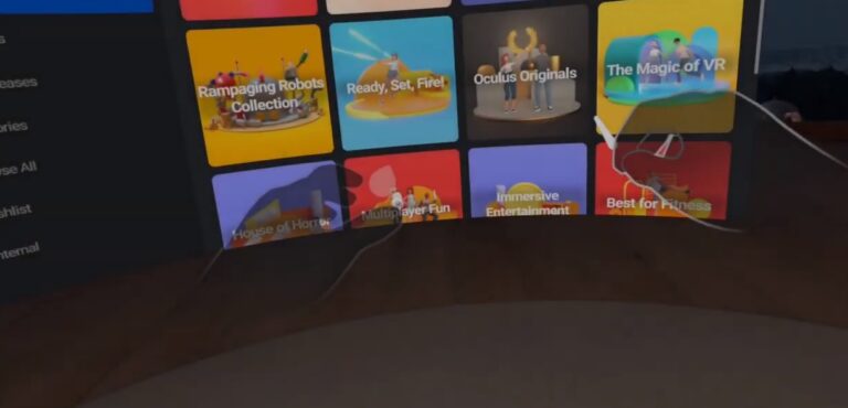 Oculus Quest hand-tracking