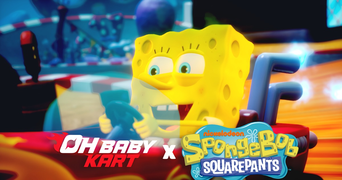 Oh Baby! Kart has SpongeBob characters.
