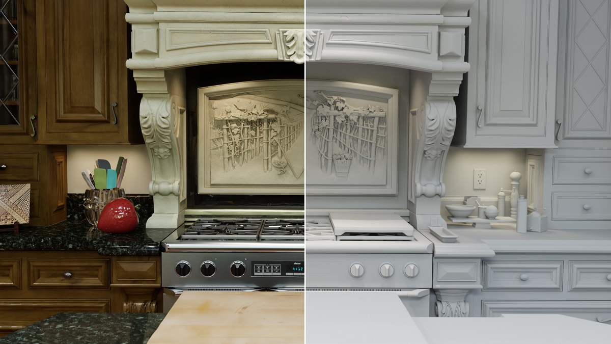 Jensen Huang's virtual kitchen was really virtual.