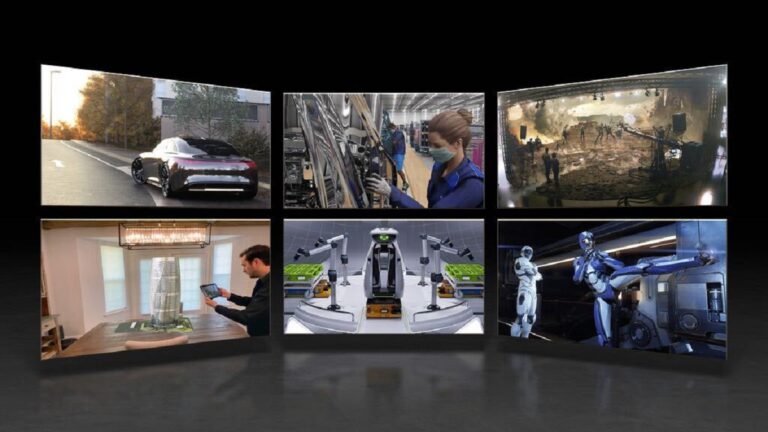 Nvidia's Omniverse is a way to collaborate in simulated worlds.