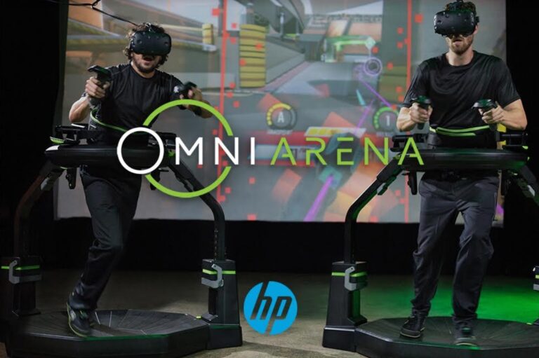 HP and Virtuix have teamed up for VR esports.