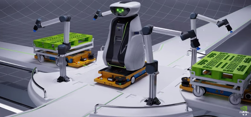 The Omniverse is where robots learn to be robots.