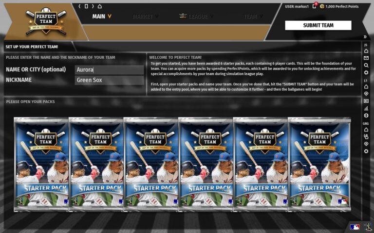 Getting started with Perfect Team is free for OOTP Baseball 19 owners.