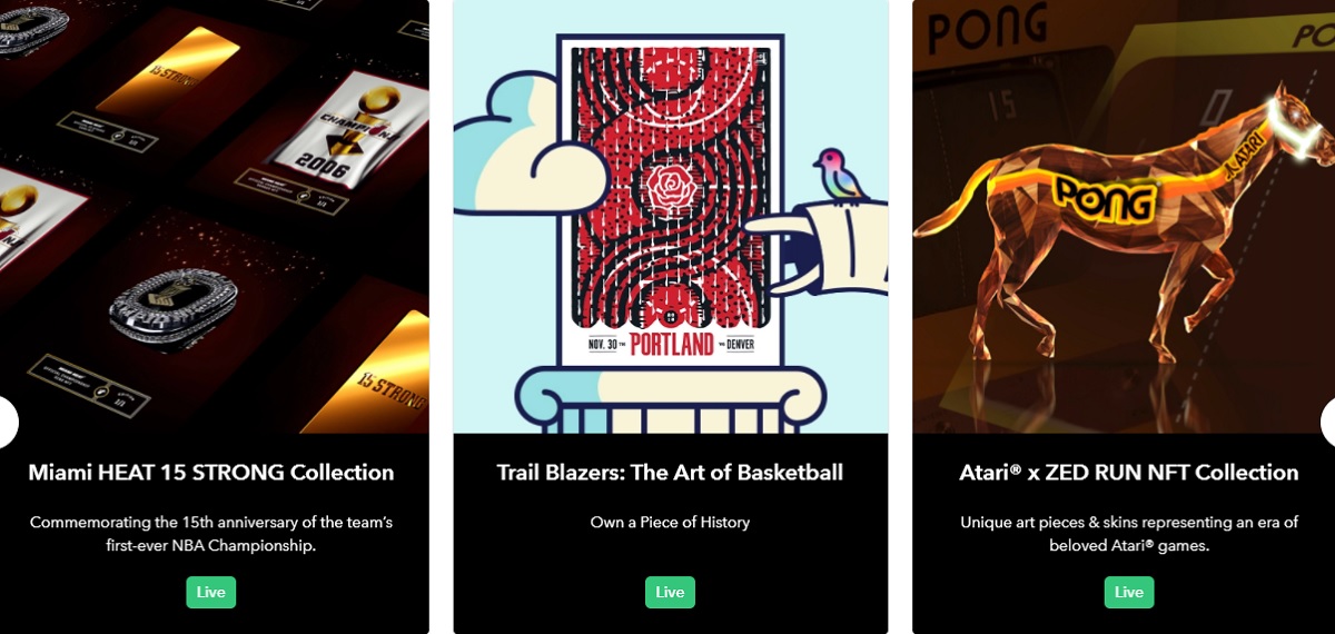 OpenSea runs an open NFT marketplace.