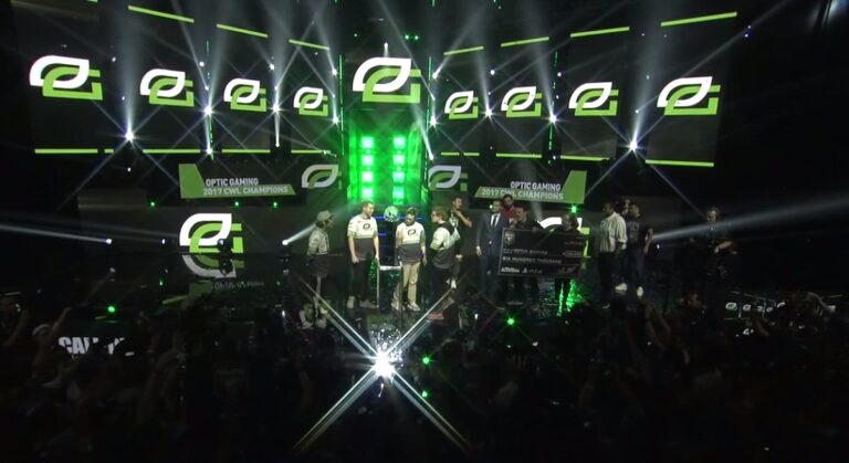 Optic Gaming wins the CWL in 2017.