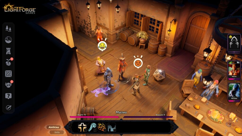 Project O.R.C.S. lets a human guide accompany a party on a dungeon quest.