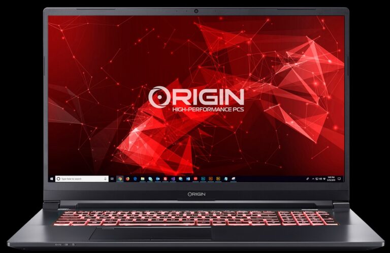 The EVO17-S gaming laptop.