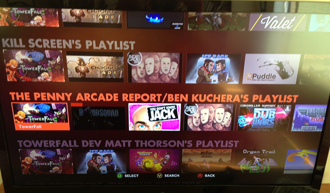 Ouya Discover Screen