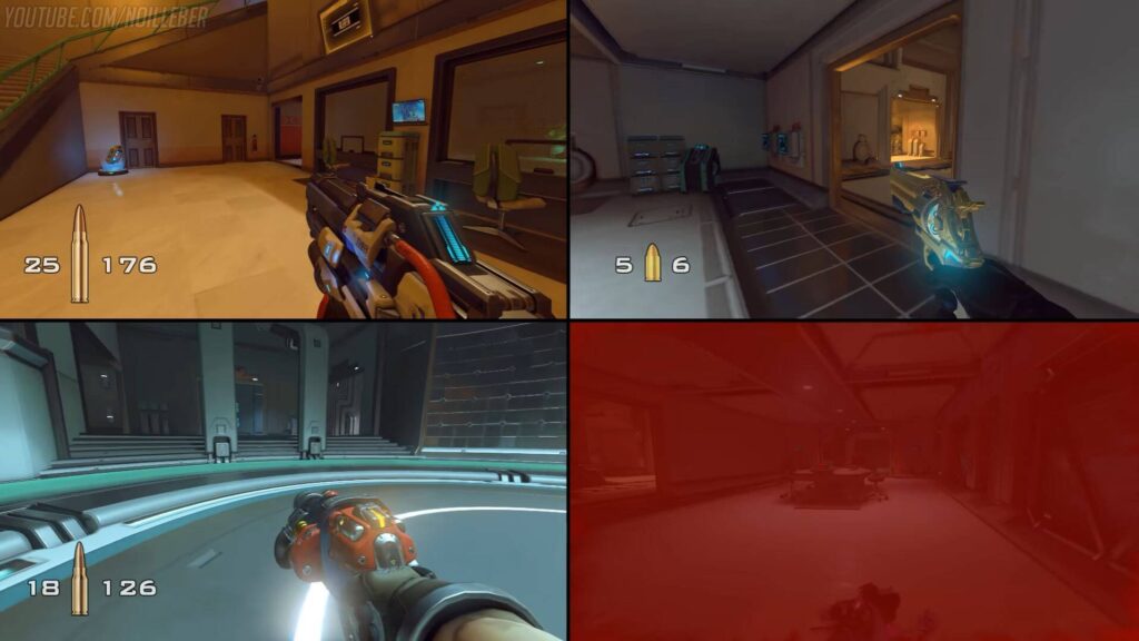 Overwatch with a GoldenEye 64 skin looks crazy fun