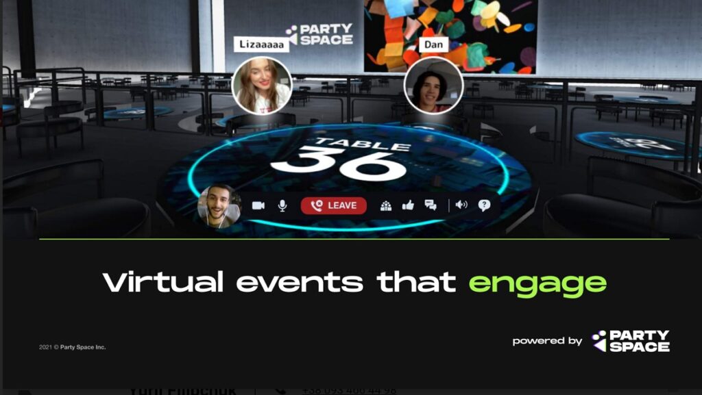 Party.Space is made for virtual events.
