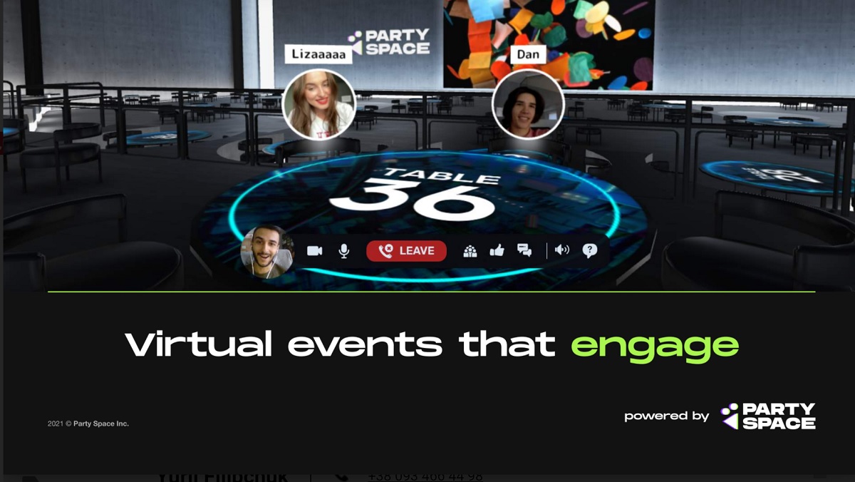 Party.Space is made for virtual events.