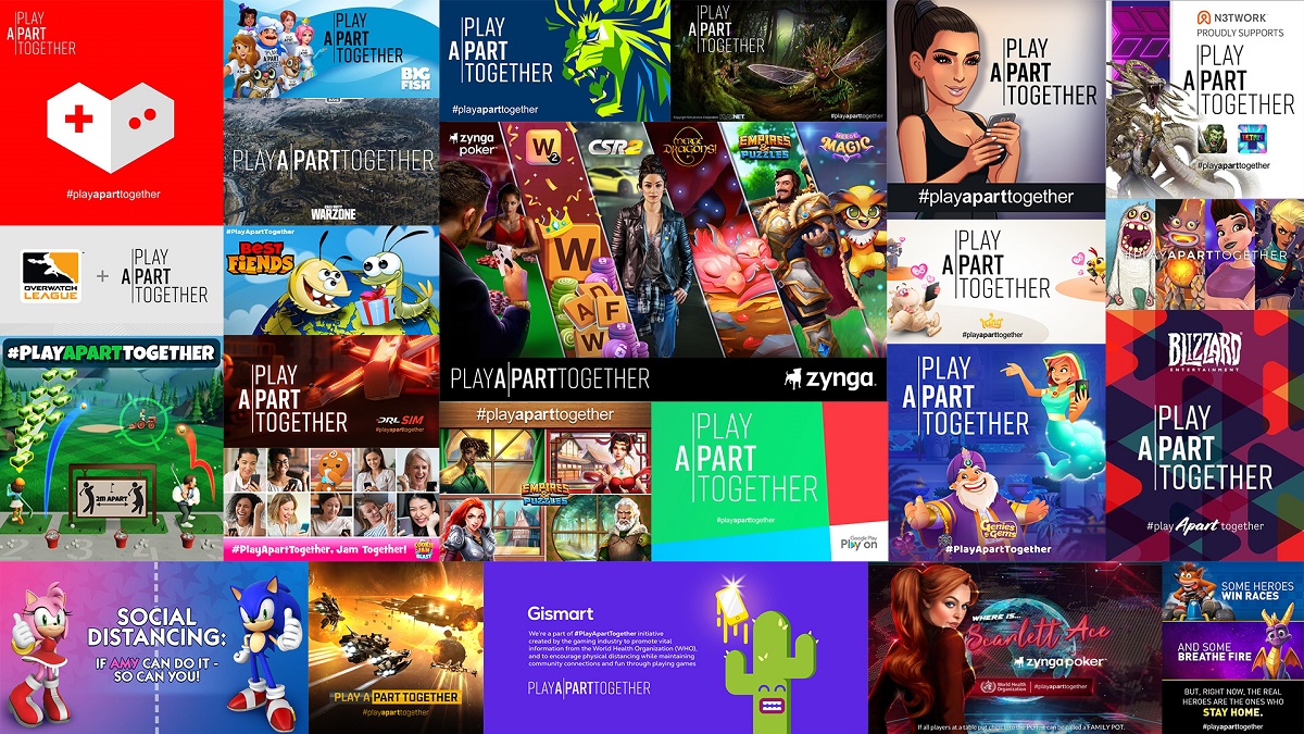 PlayApartTogether has more than 55 members.