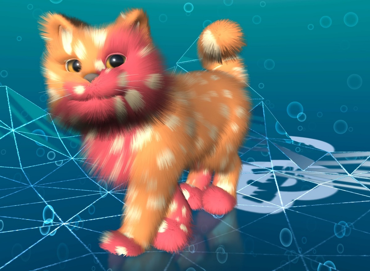 This NFT cat could be used across multiple games.