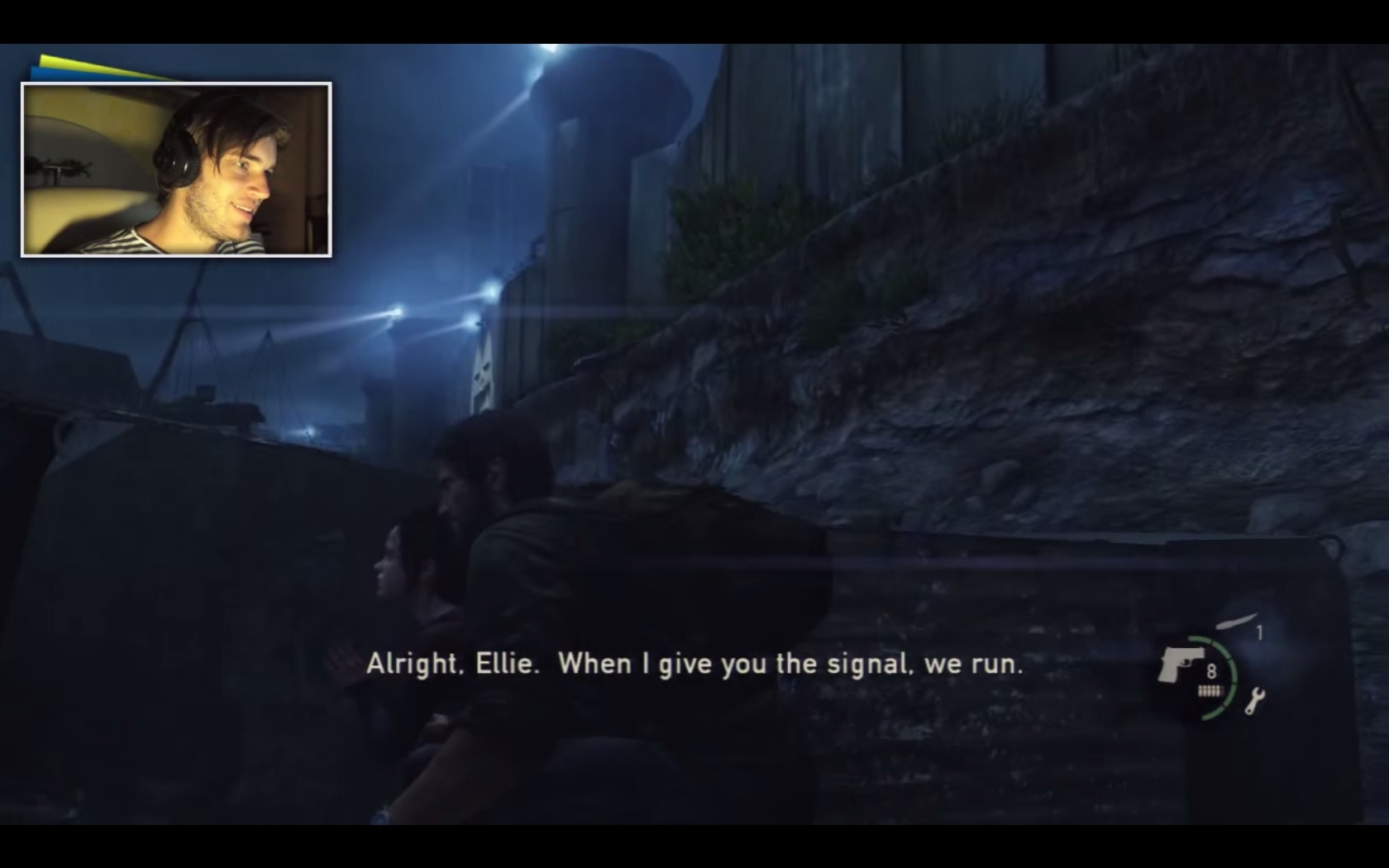 PewDiePie's walkthrough of The Last of Us