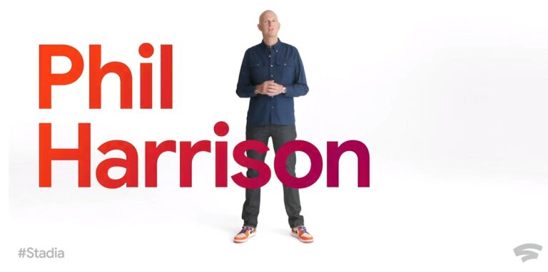 Phil Harrison is the vice president in charge of Stadia at Google.