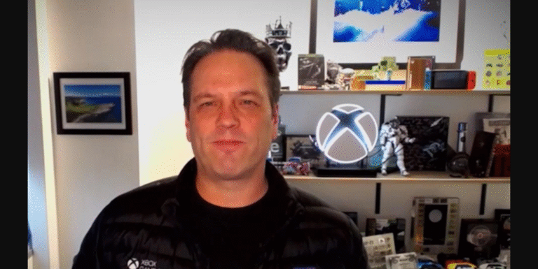Phil Spencer speaks in shelf.