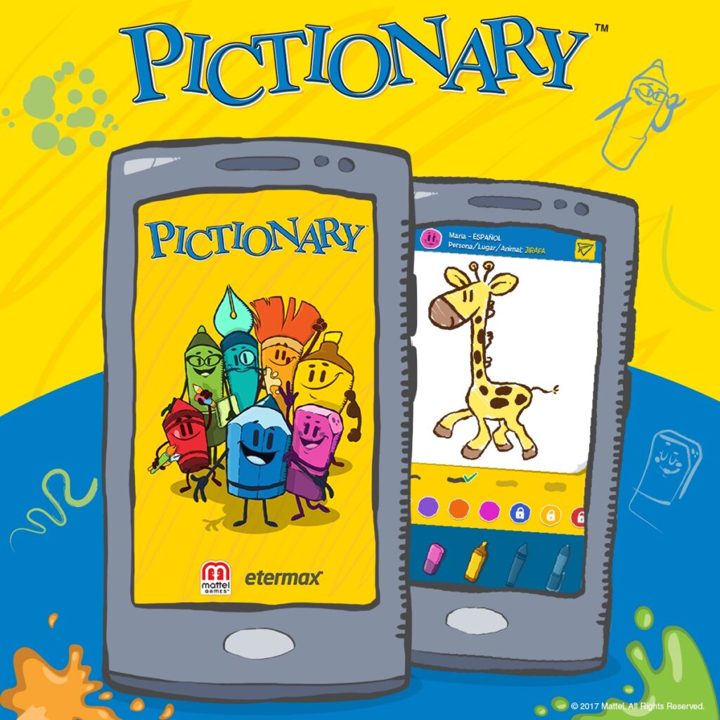 Pictionary’s first mobile app lets you sketch on the go