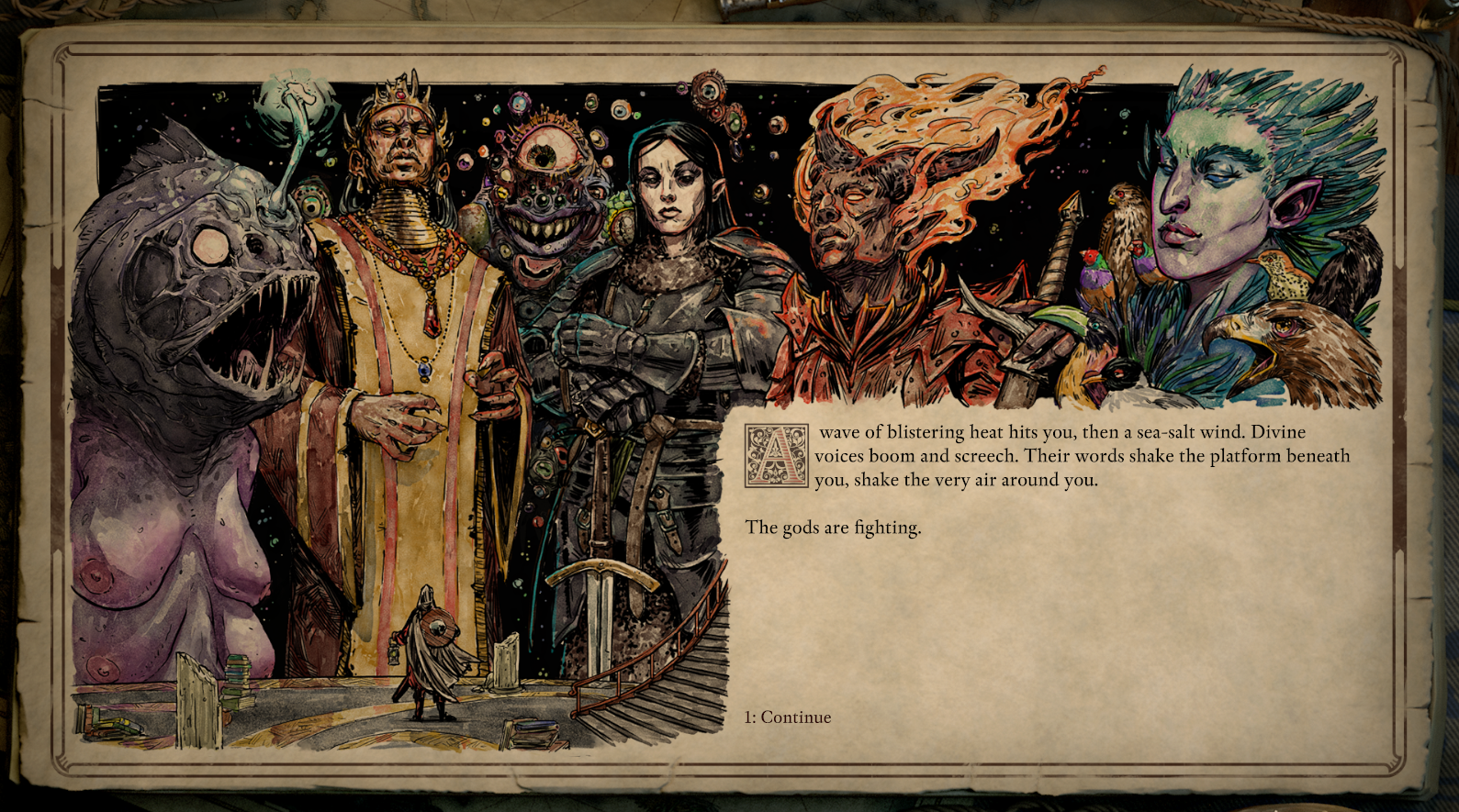 Eora's vivid pantheon.