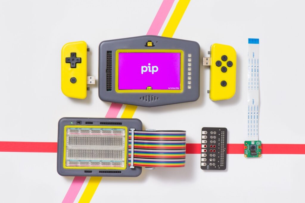 Pip is a do-it-yourself handheld for programming apps and games