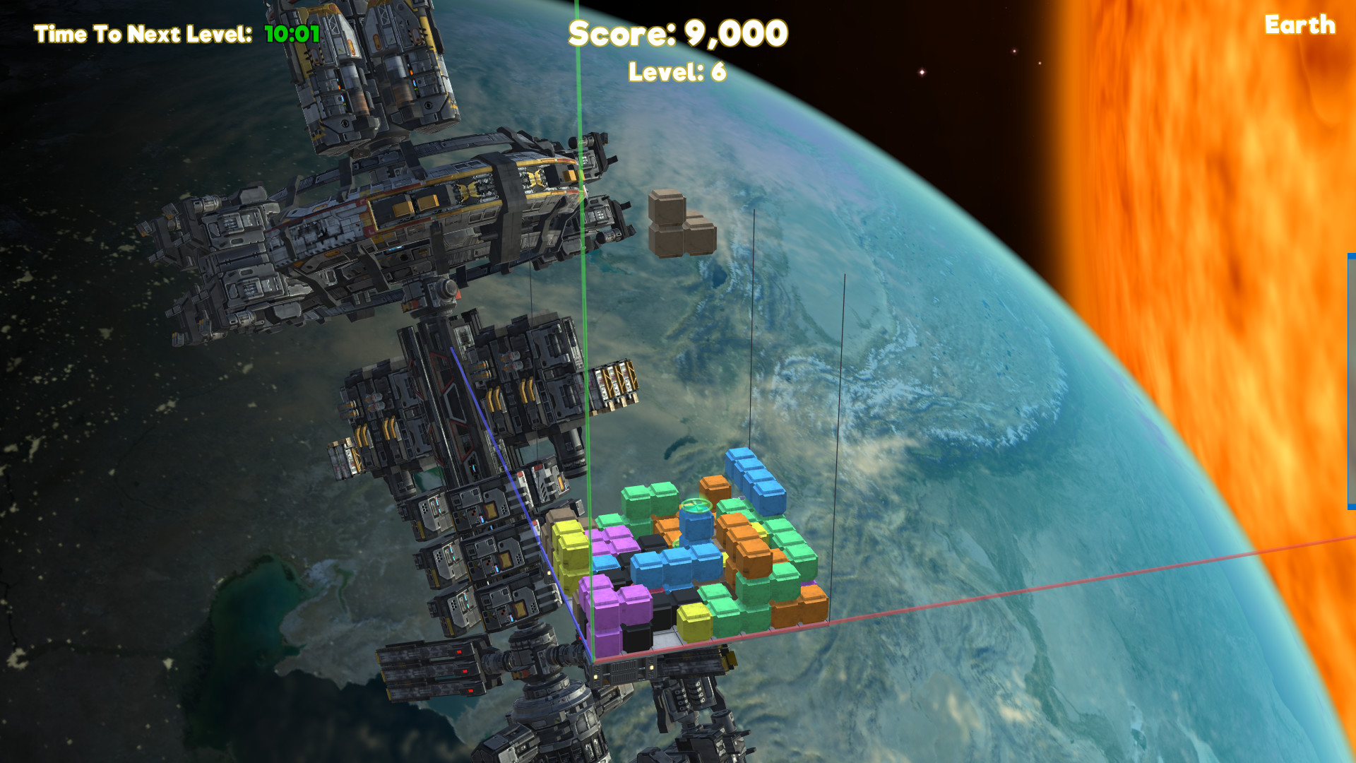 Pit Blocks 3D.