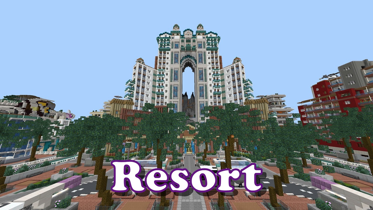 Pixel Paradise has attractions for Minecraft fans.