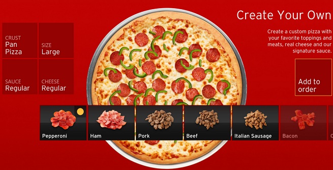 pizza hut xbox live