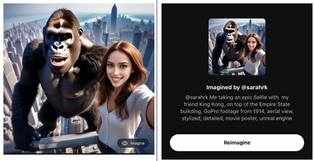 PlaiDay is an iOS app that lets you use text prompts to generate images and re-mix them with photos of yourself.