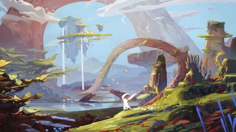 Concept art for Playable Worlds.