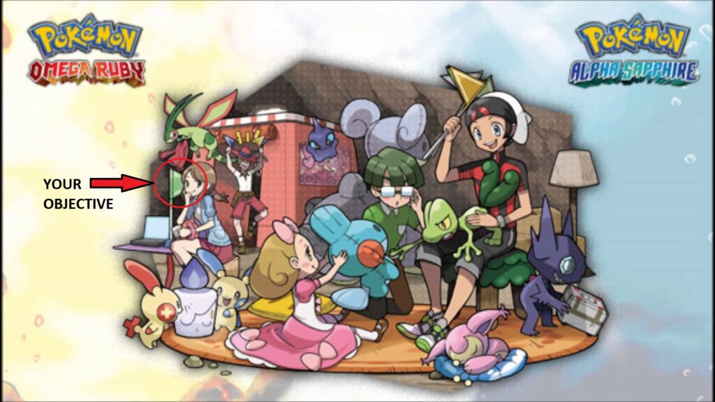 Pokémon gamers play capture the flag – and hide the flag! – in Omega Ruby and Alpha Sapphire