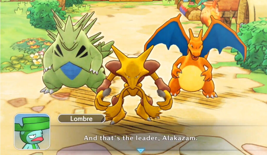 Pokémon Mystery Dungeon: Rescue Team DX.