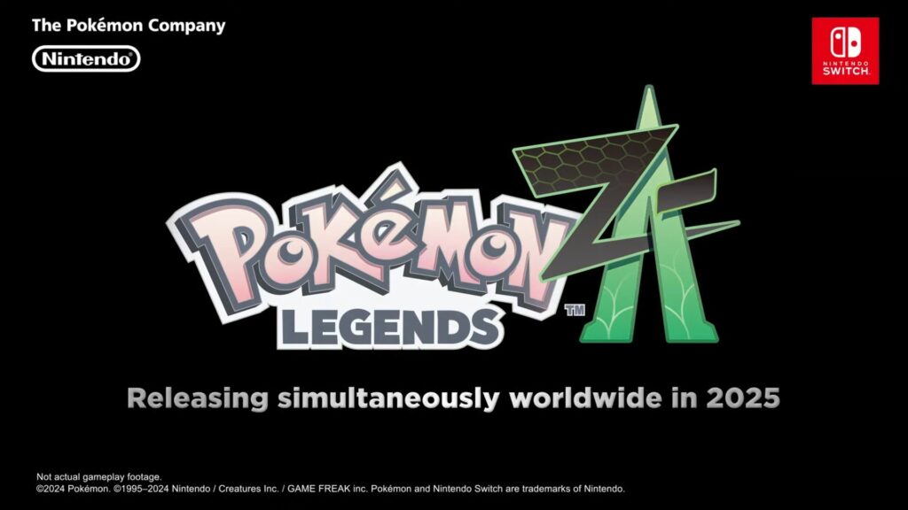Pokémon Legends Z-A is coming in 2025