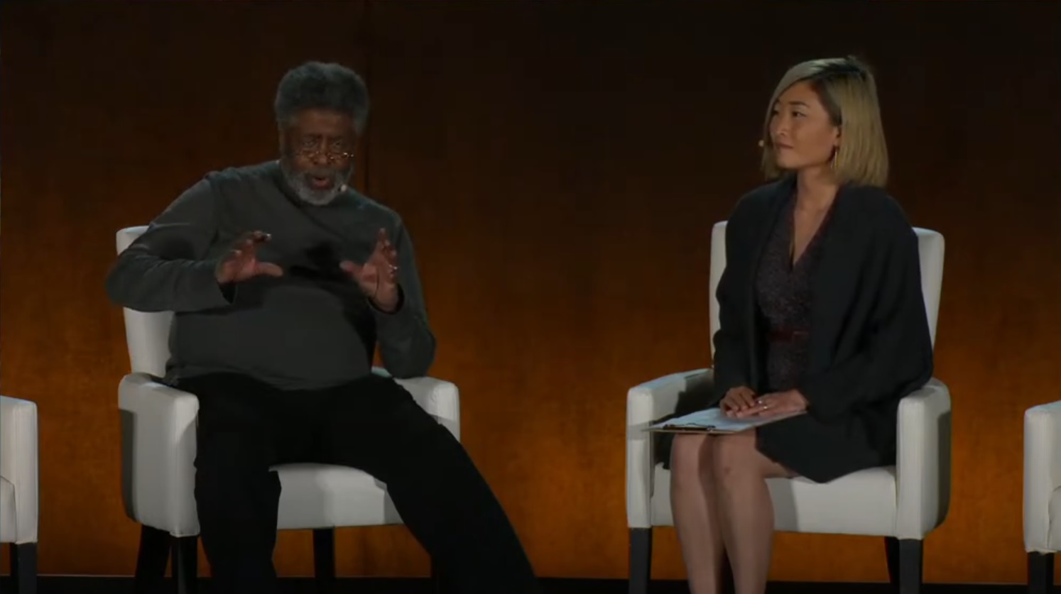 Mike Pondsmith and Jane Chung Hoffacker