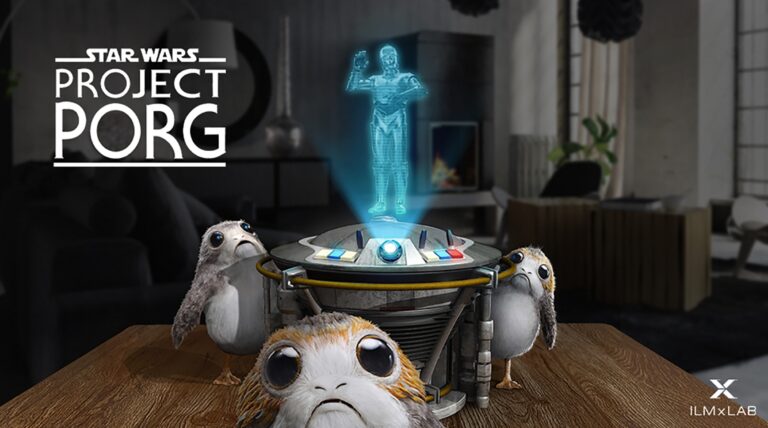 Star Wars Project Porg comes to Magic Leap One.