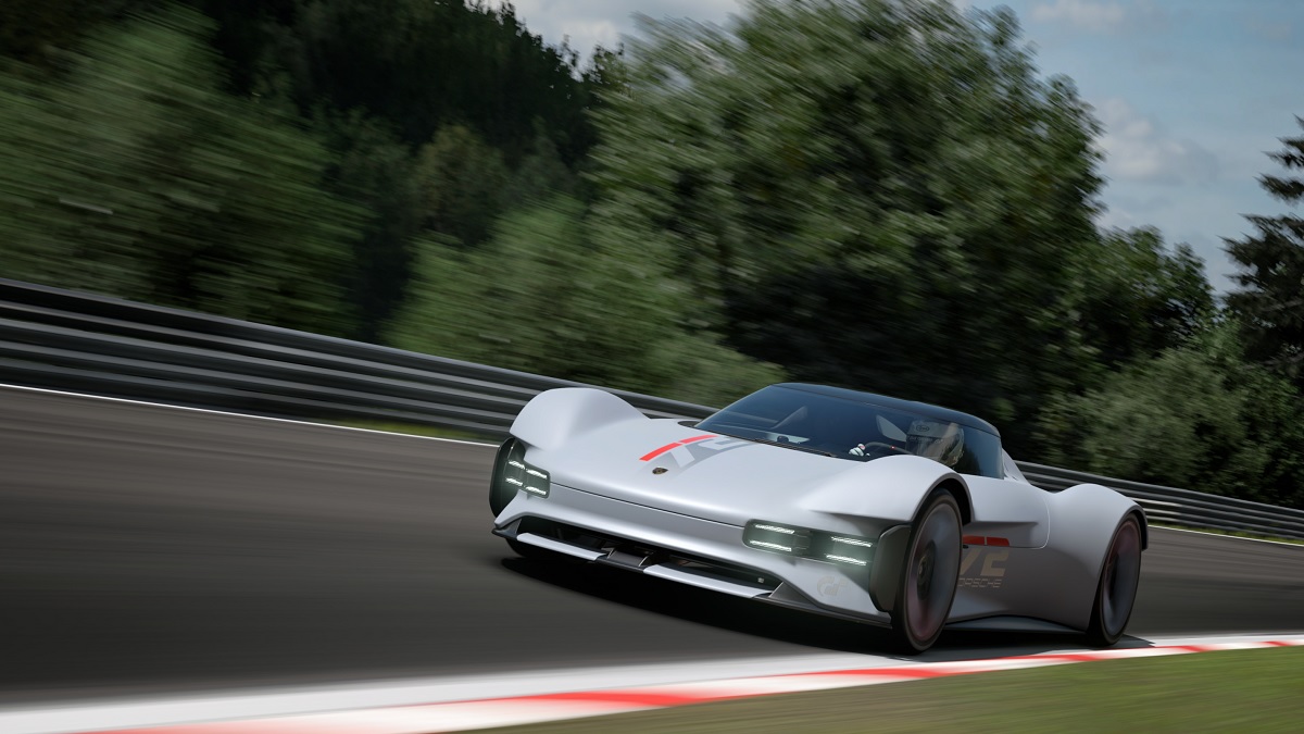 Porsche designed this concept car for the Gran Turismo video game.