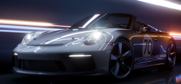 Porsche concept car