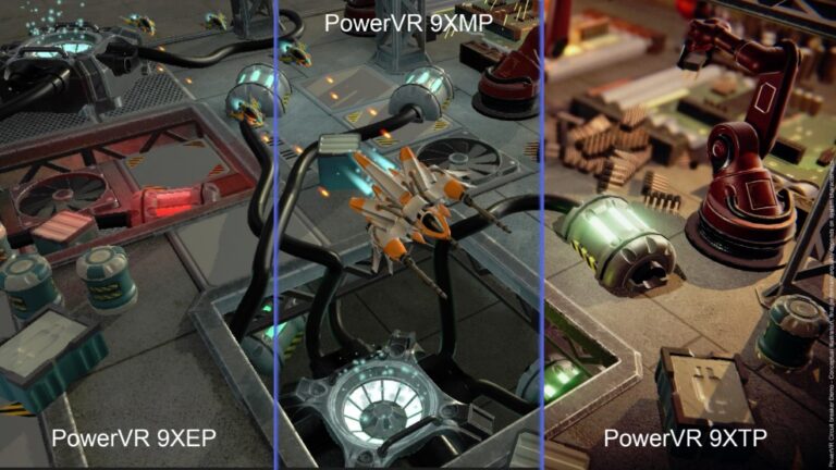 PowerVR's graphics chips have a wide range of uses.