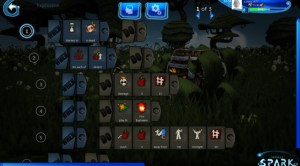 Project Spark programming screen