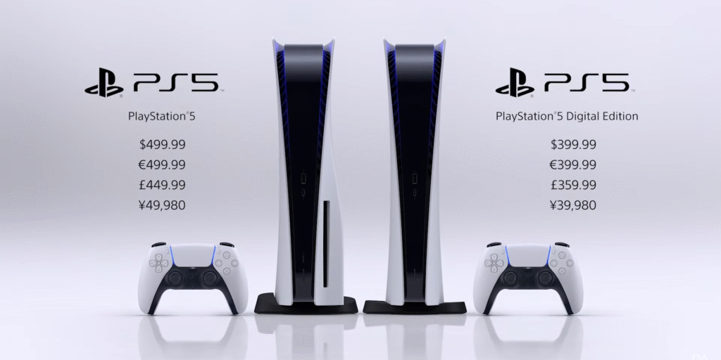 PS5 prices