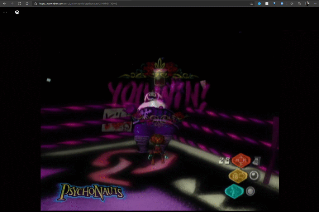Psychonauts is now available to beam into your screen from the cloud.