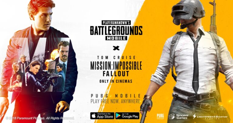 PUBG is teaming up with Mission Impossible: Fallout.