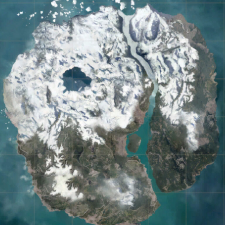 A satellite view of the new Dihor Otok map.