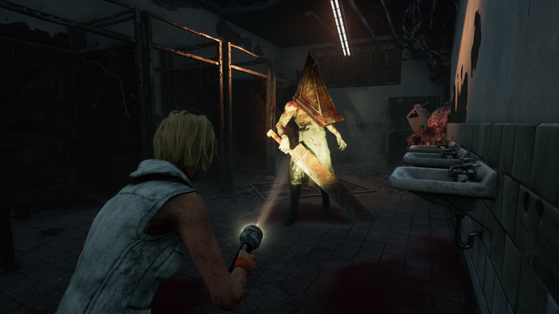 Pyramid Head in Dead by Daylight.