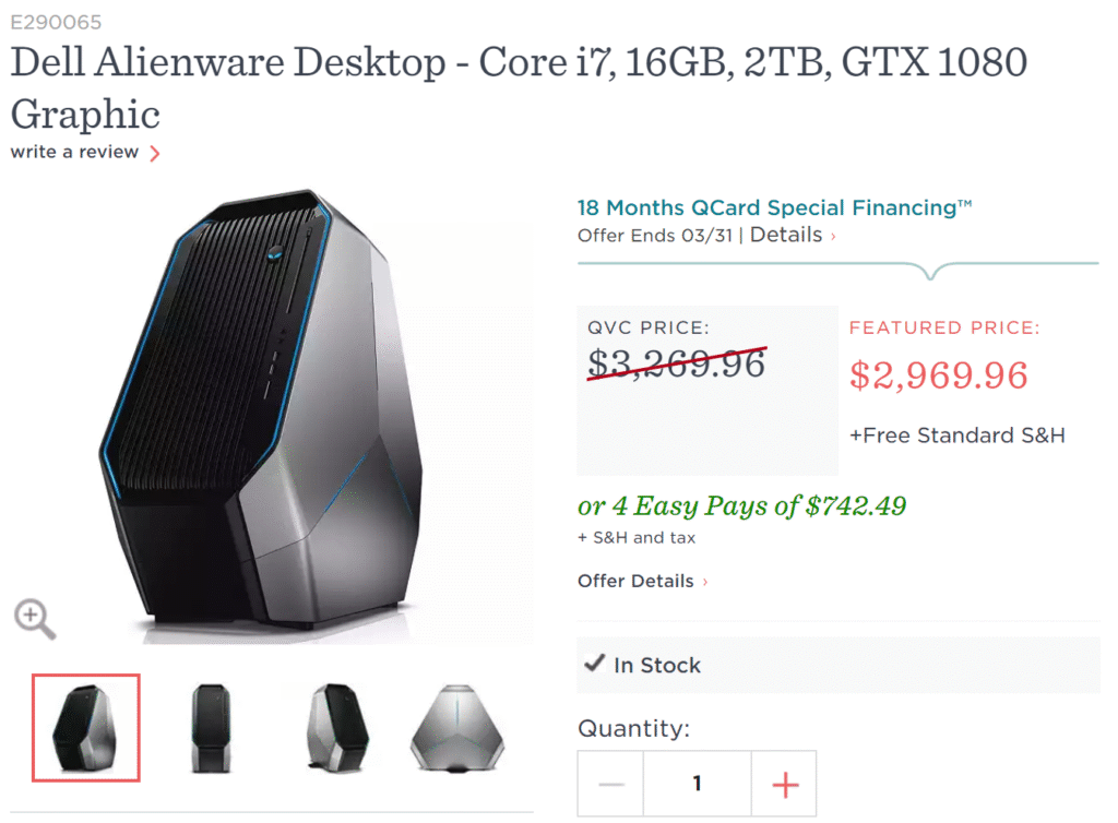 Maybe don’t buy a PC from QVC