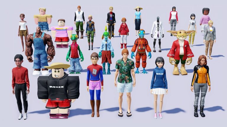 Roblox's avatars