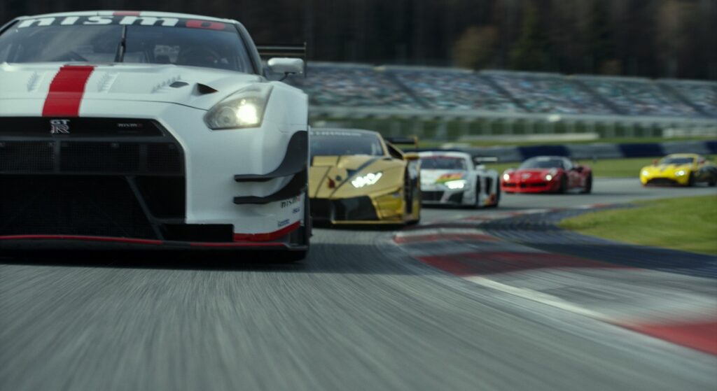 Gran Turismo has a pro gamer message.