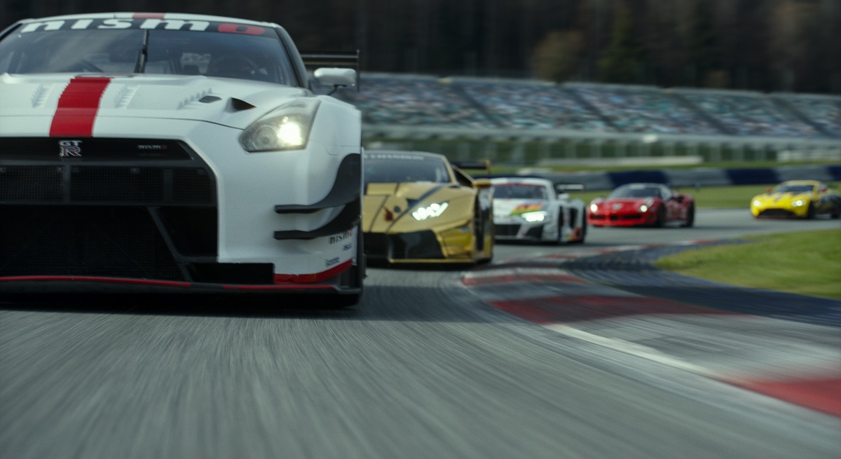 Gran Turismo has a pro gamer message.