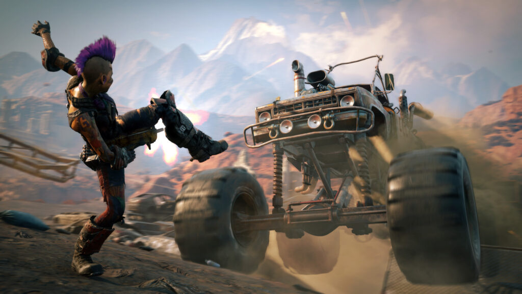 The cars are a lot of fun in Rage 2.