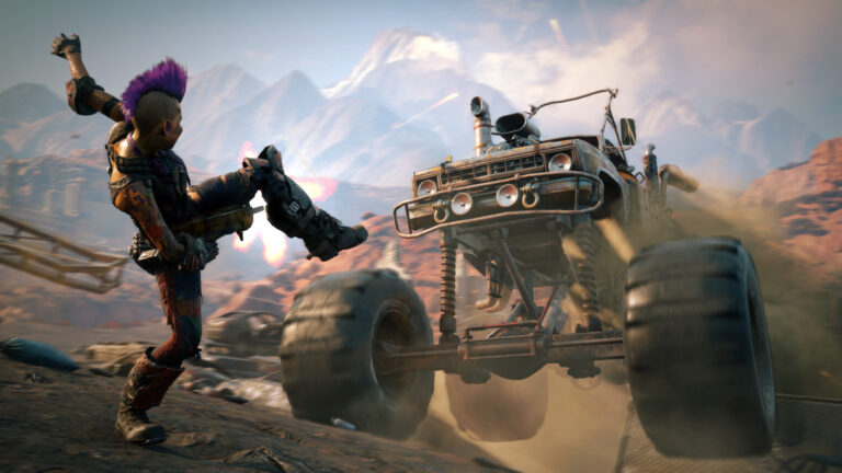 The cars are a lot of fun in Rage 2.