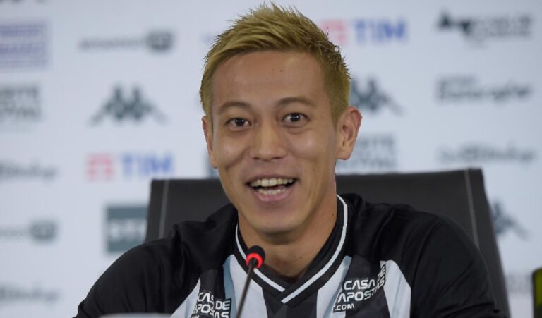 International soccer star Keisuke Honda.